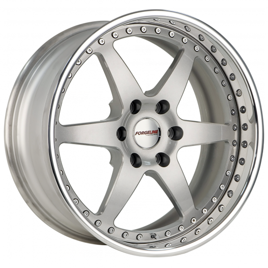 Forgeline ST3P Solid 6-Spoke 3-Piece Forged Aluminum Wheel
